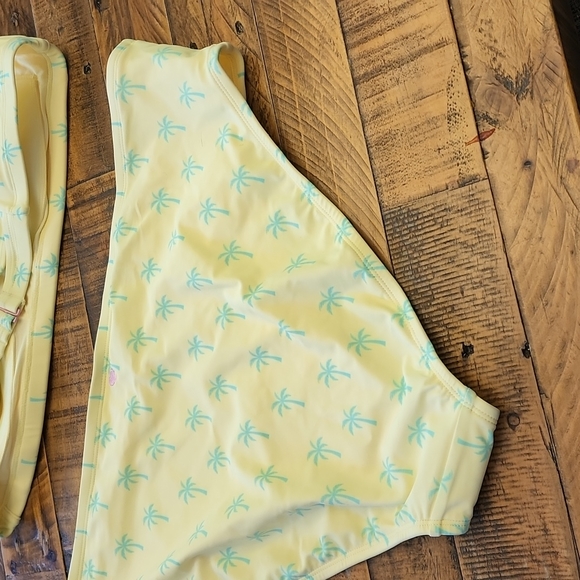 Stoney Clover Lane X Target Yellow Plus Palm Bikini Set - Picture 8 of 8